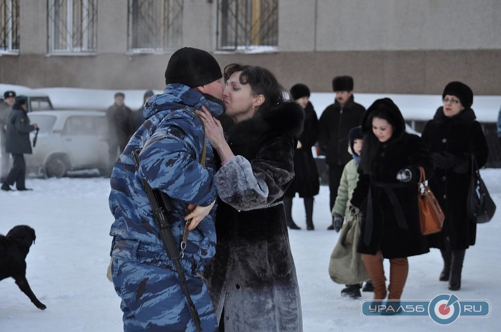 Орские полицейские вернулись из Чечни